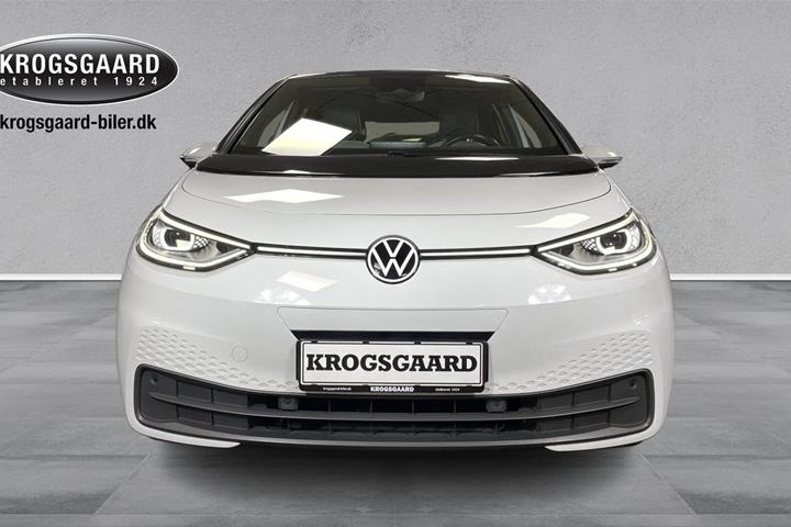 Hvid VW ID.3 fra 2021