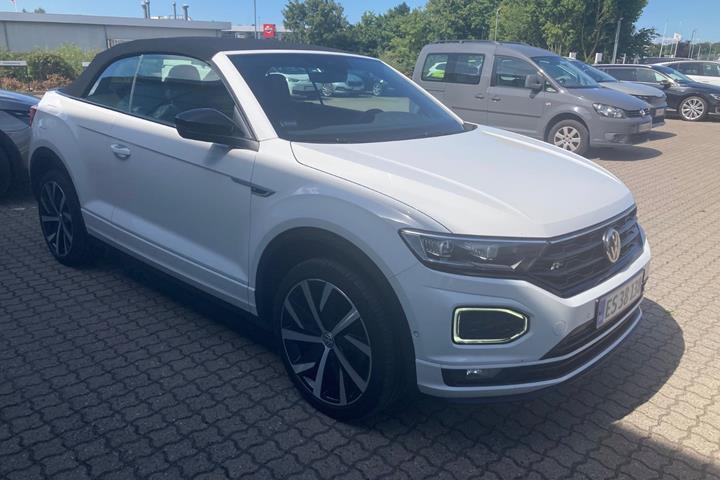 Hvid VW T-Roc fra 2020
