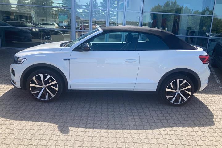 Hvid VW T-Roc fra 2020