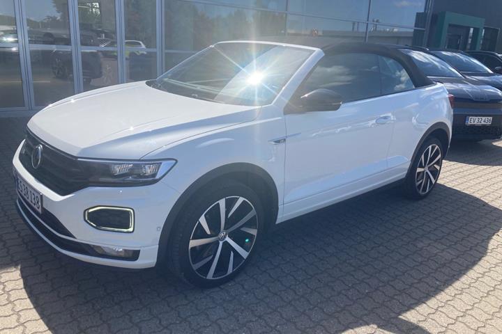 Hvid VW T-Roc fra 2020