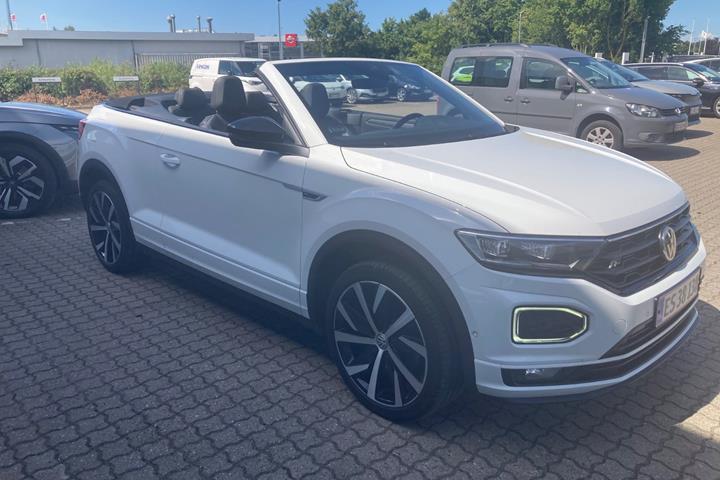 Hvid VW T-Roc fra 2020