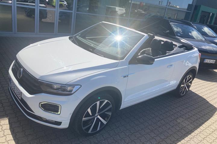 Hvid VW T-Roc fra 2020