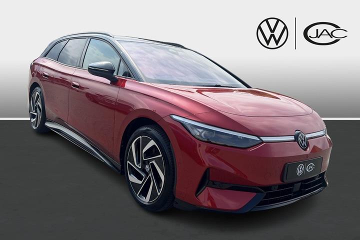 Rød VW ID.7 fra 2025
