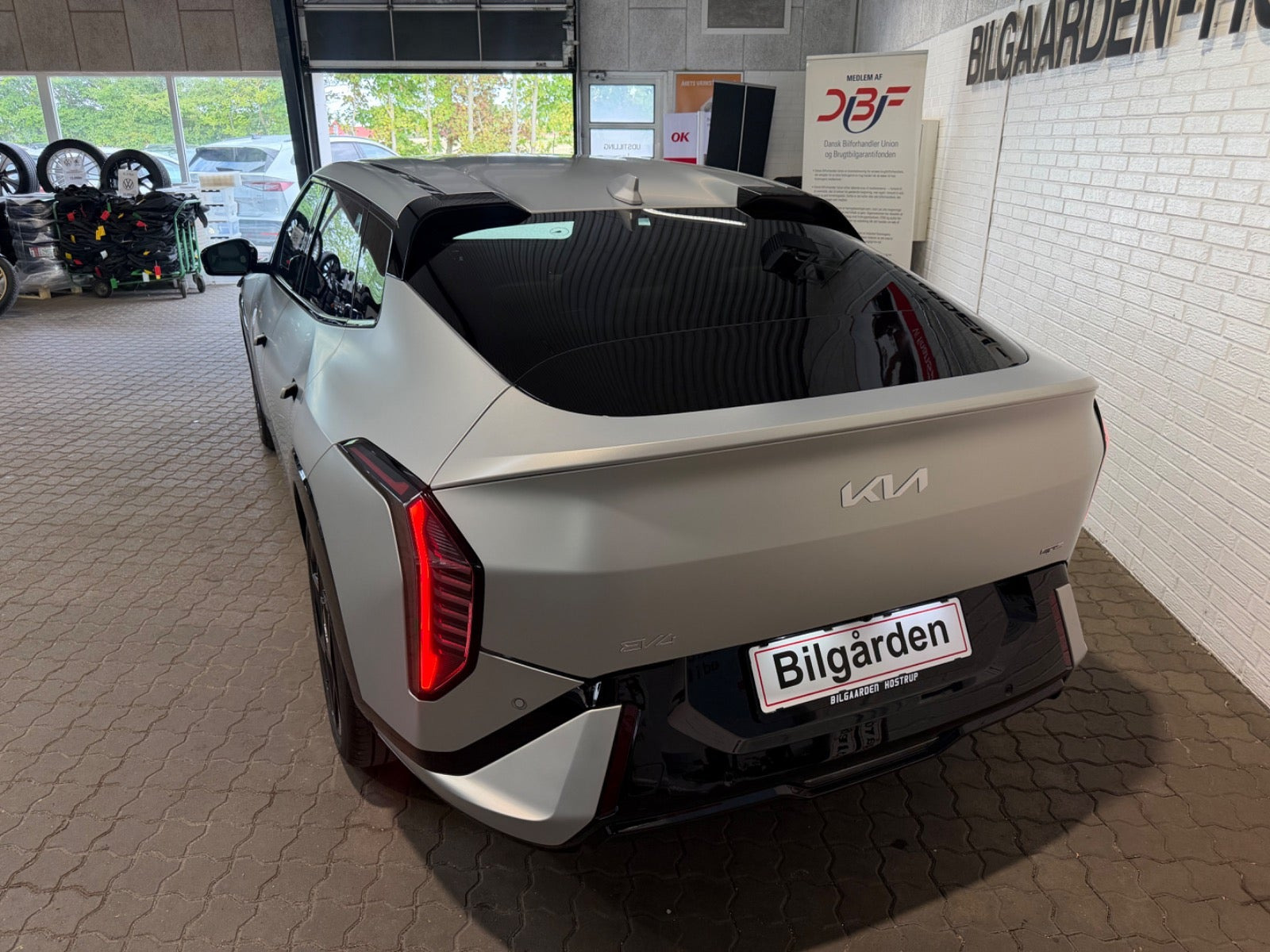 Grå Kia EV4 fra 2026