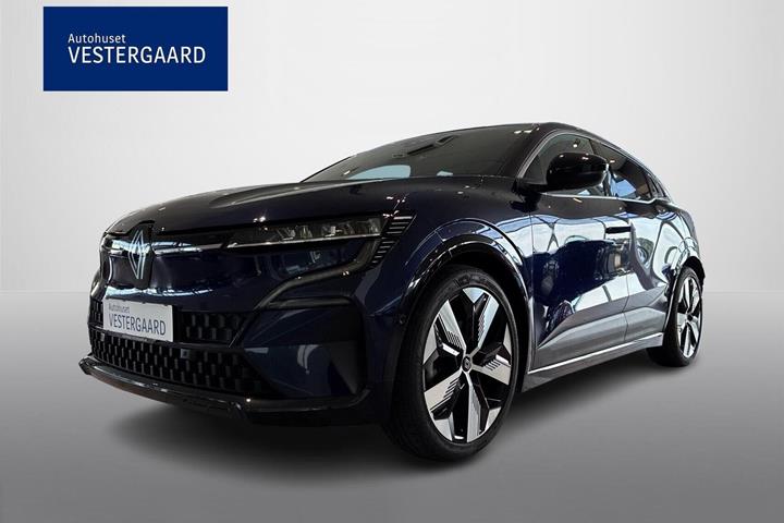 Blå Renault Megane E-Tech fra 2023