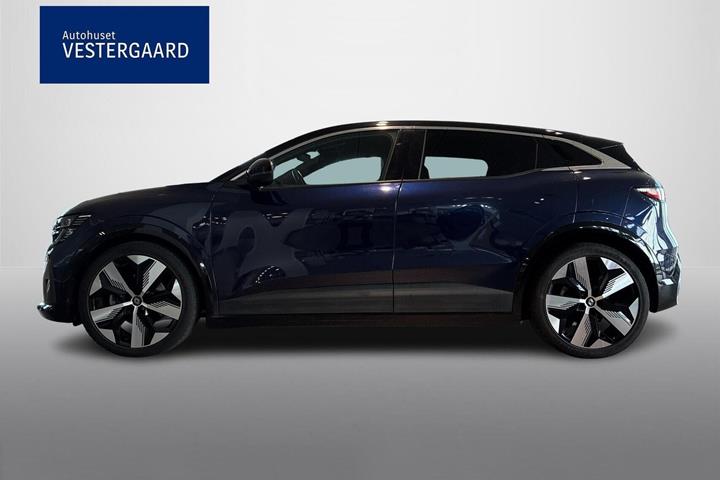 Blå Renault Megane E-Tech fra 2023