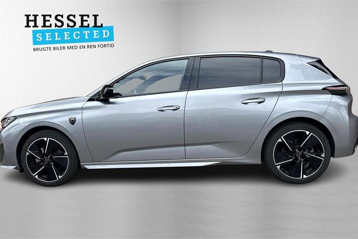 Grå Peugeot E-308 fra 2024