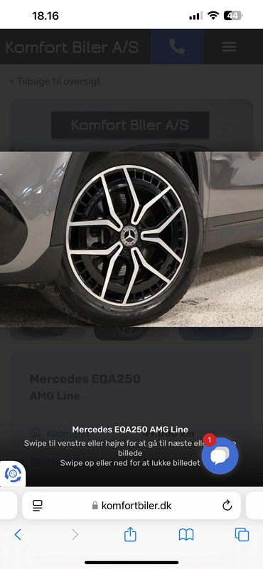 undefined Mercedes EQA 250 fra 2021