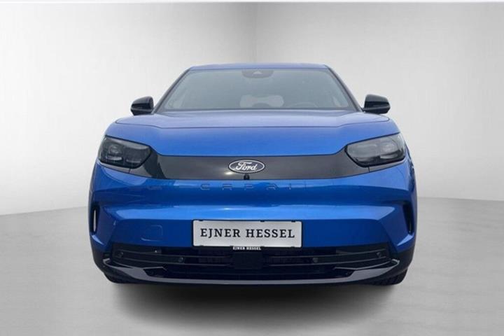 Blå Ford Capri fra 2025