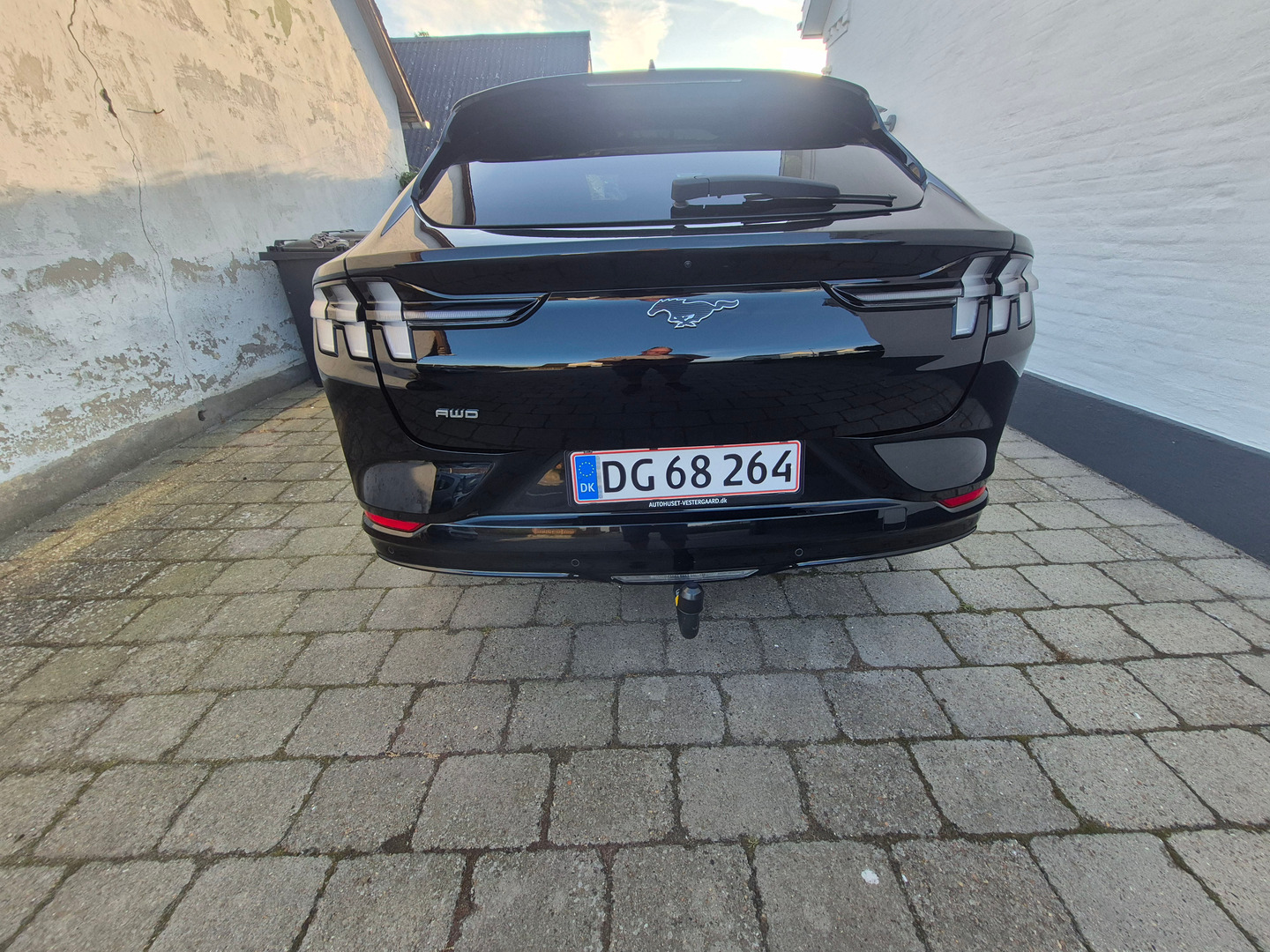 Sort Ford Mustang Mach-E fra 2021