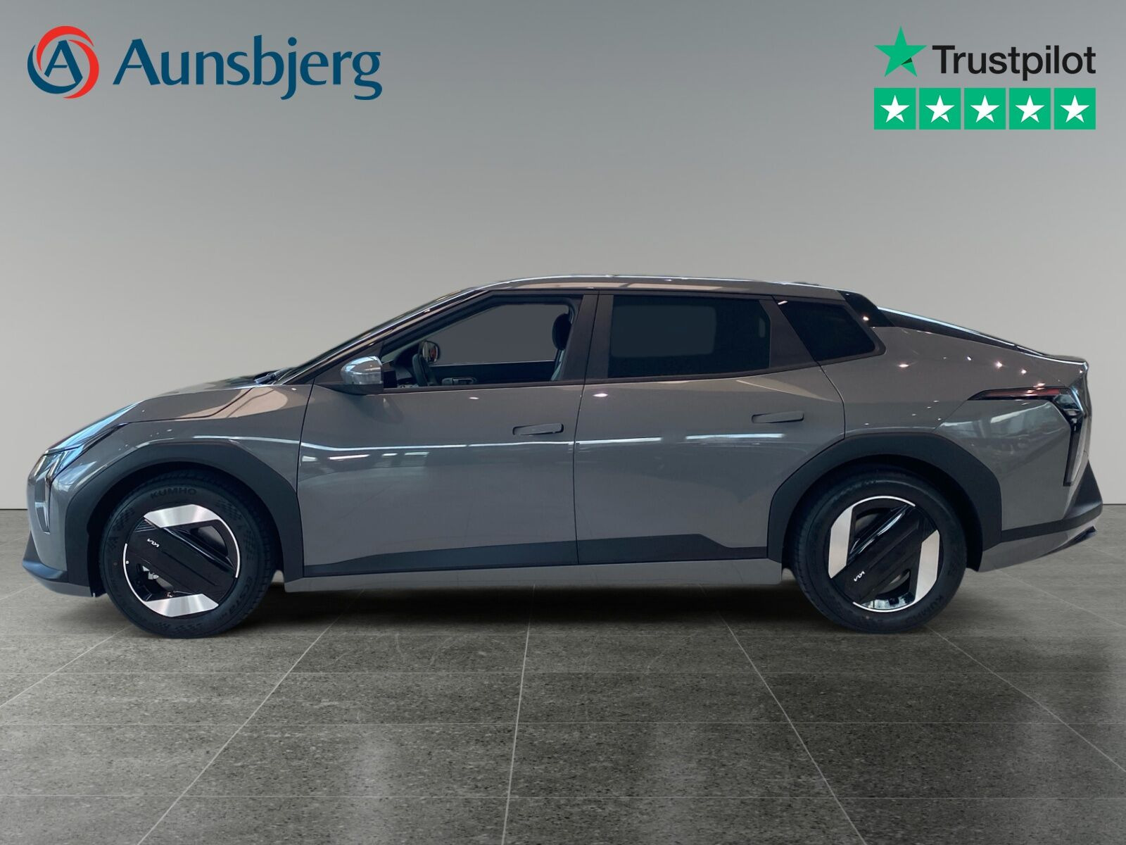 Grå Kia EV4 fra 2026