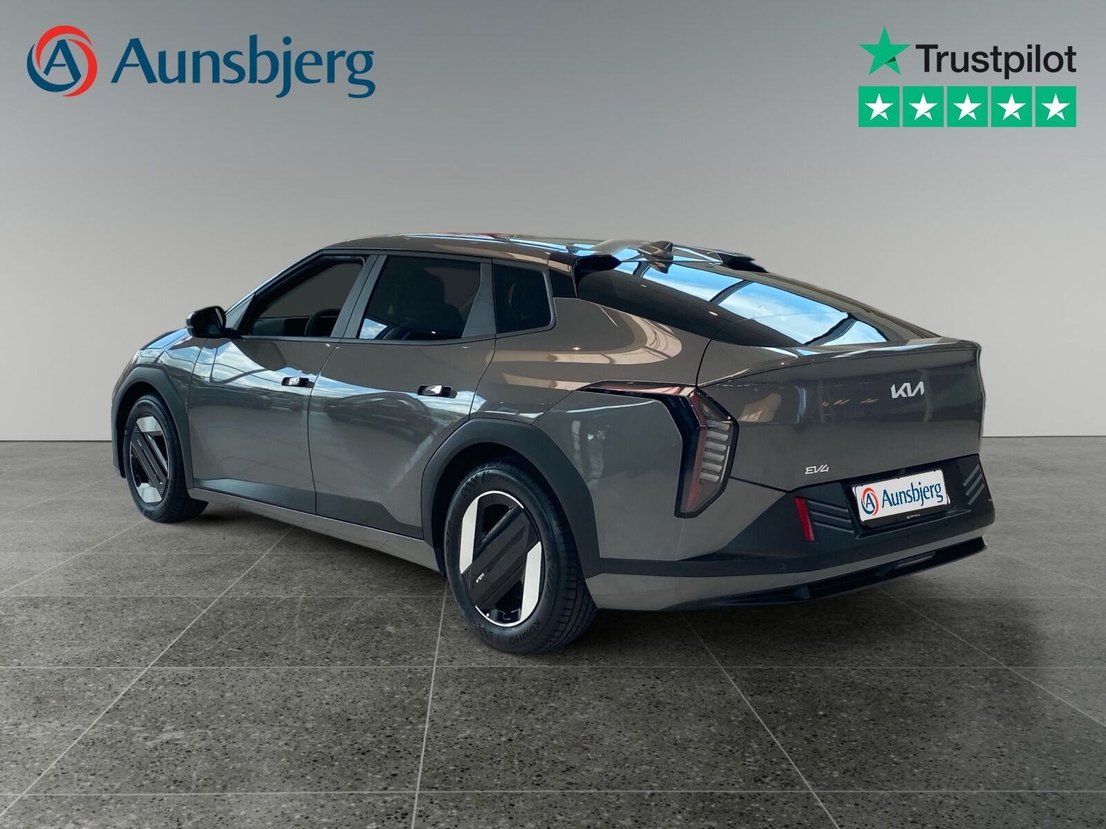 Grå Kia EV4 fra 2026
