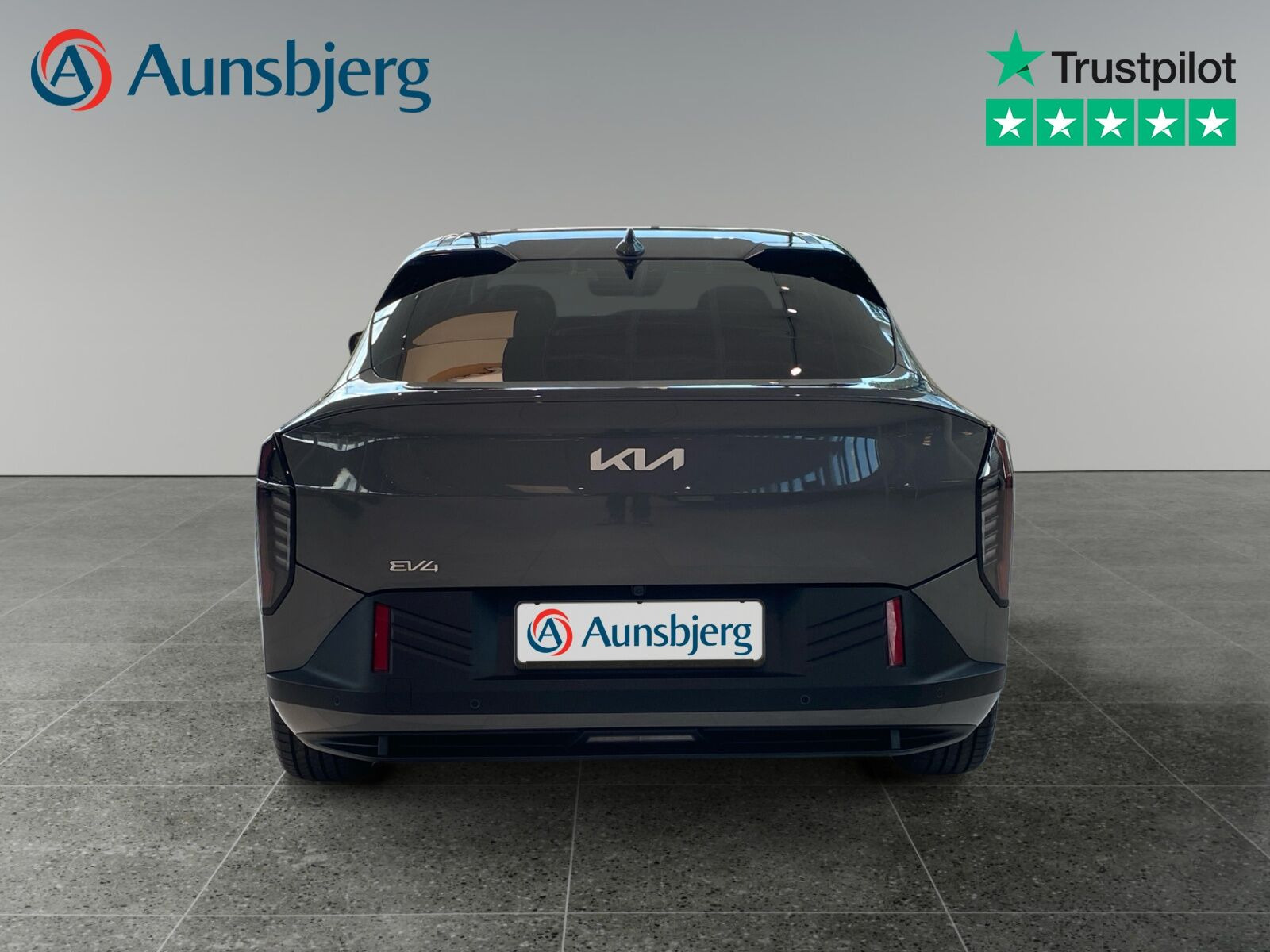 Grå Kia EV4 fra 2026