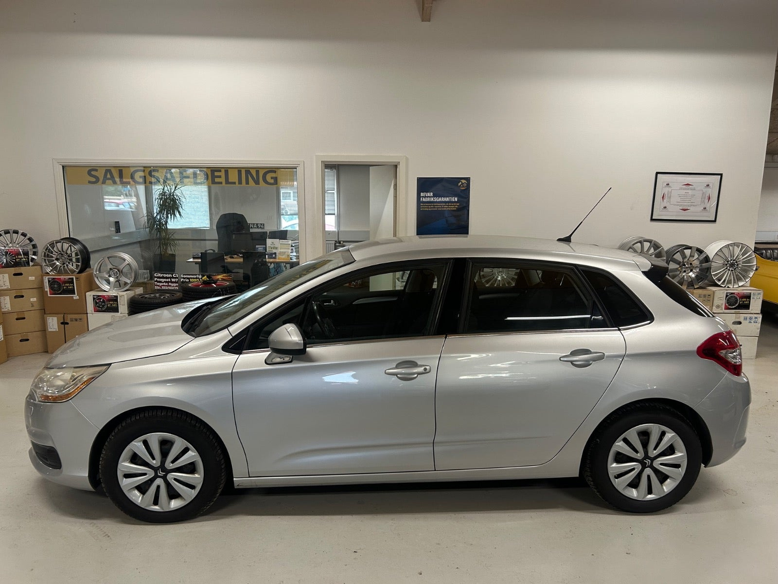 Sølv Citroën C4 fra 2013