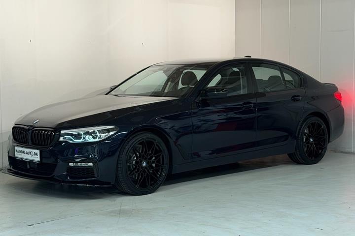 Sort BMW 530d fra 2017