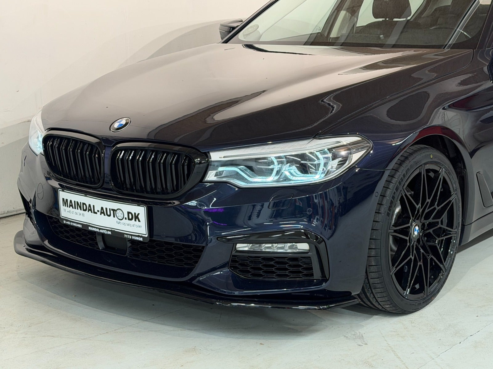 Sort BMW 530d fra 2017
