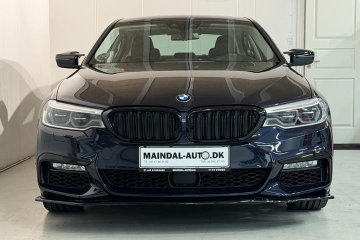 Sort BMW 530d fra 2017