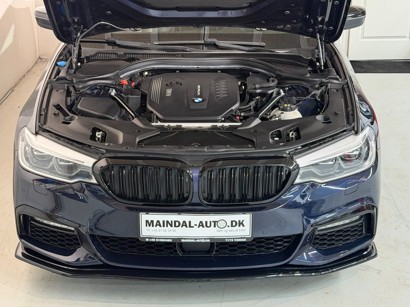 Sort BMW 530d fra 2017