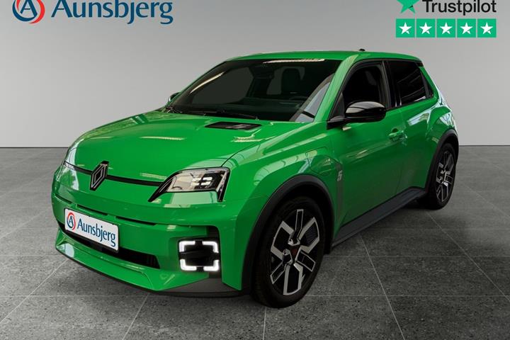 Grøn Renault 5 E-Tech fra 2025