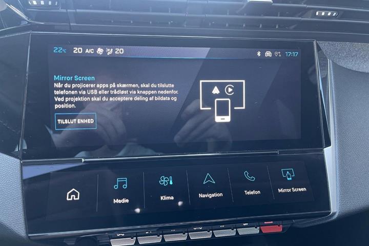 Sort Peugeot e-408 fra 2025