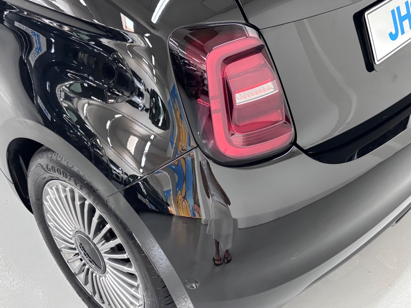 Sort Fiat 500e fra 2023