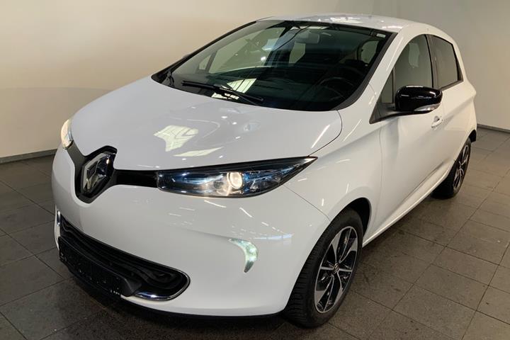Hvid Renault Zoe fra 2019