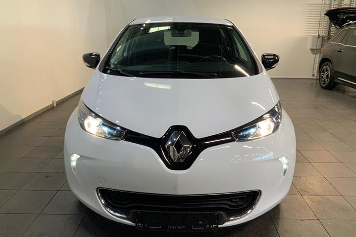 Hvid Renault Zoe fra 2019