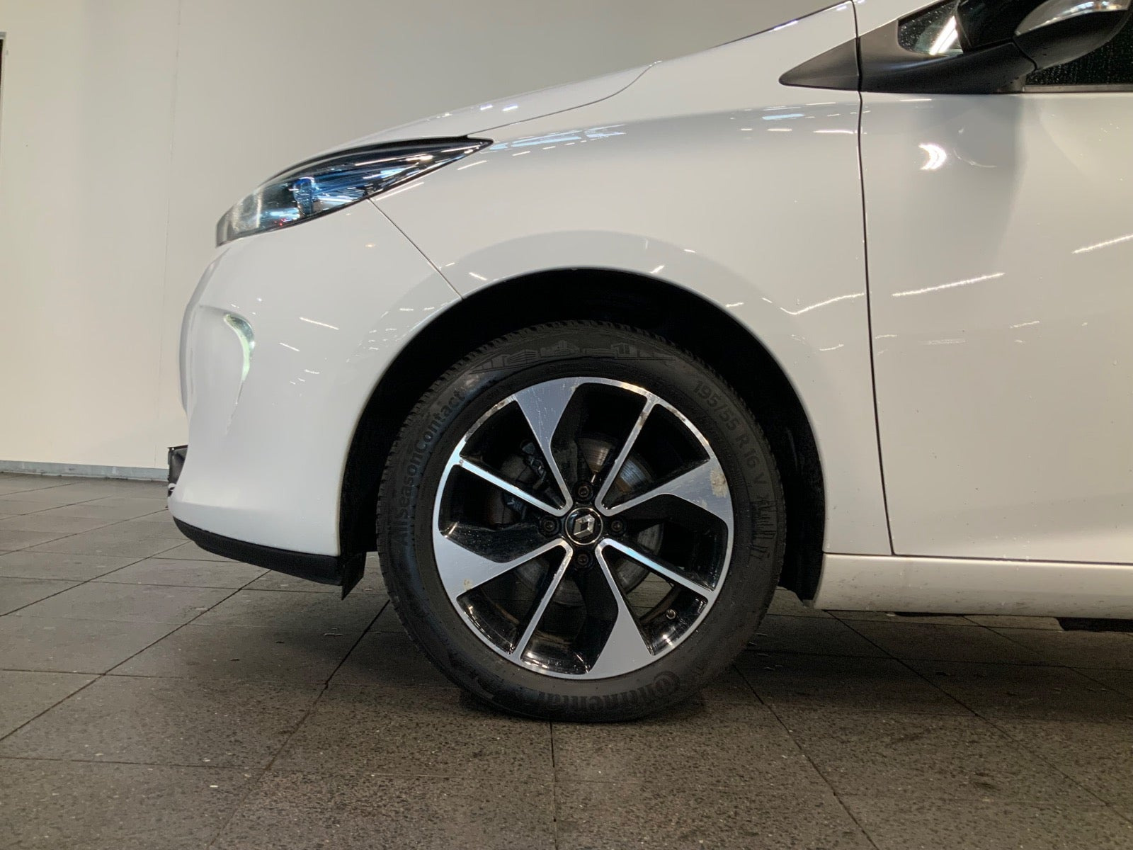Hvid Renault Zoe fra 2019