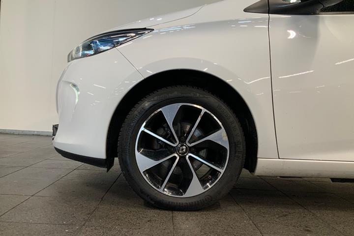 Hvid Renault Zoe fra 2019
