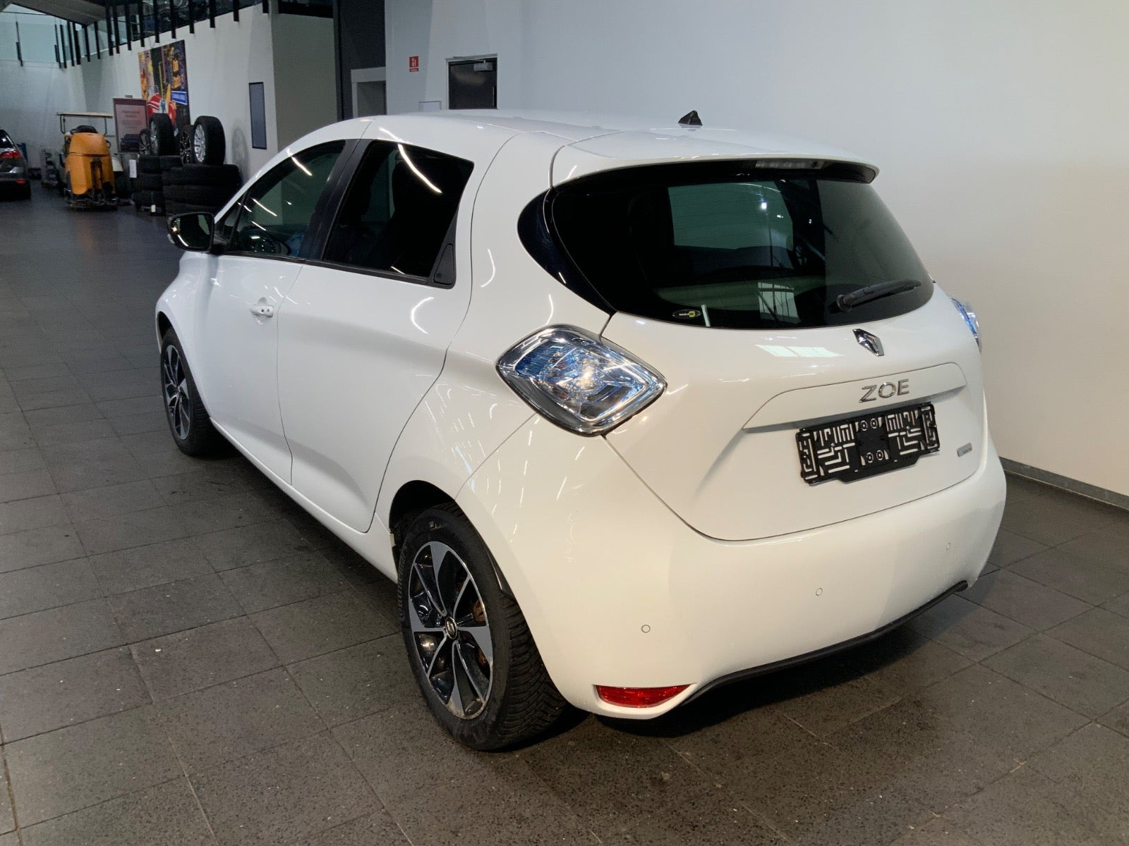 Hvid Renault Zoe fra 2019