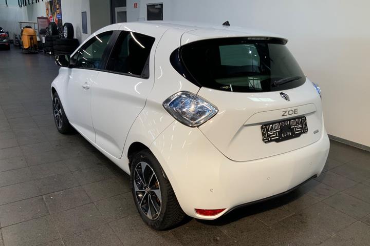 Hvid Renault Zoe fra 2019