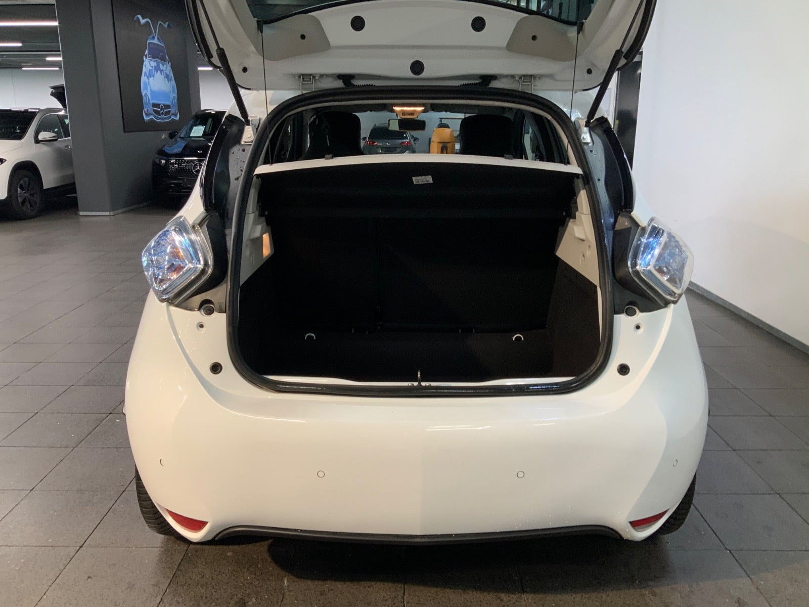 Hvid Renault Zoe fra 2019