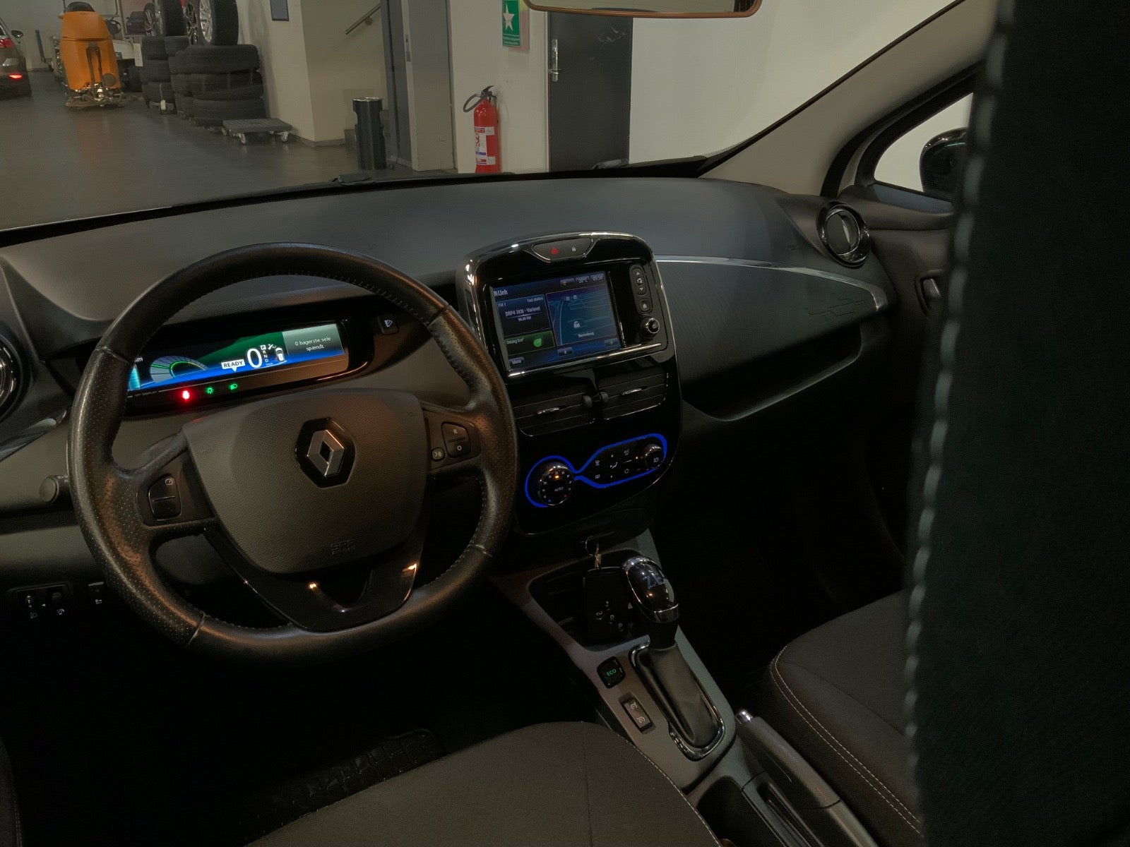 Hvid Renault Zoe fra 2019