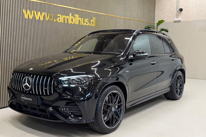 Sort Mercedes GLE53 fra 2025