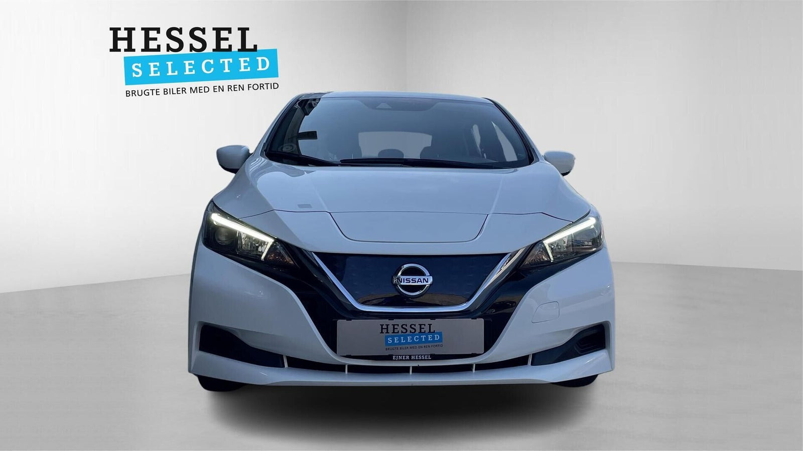 Hvid Nissan Leaf fra 2022