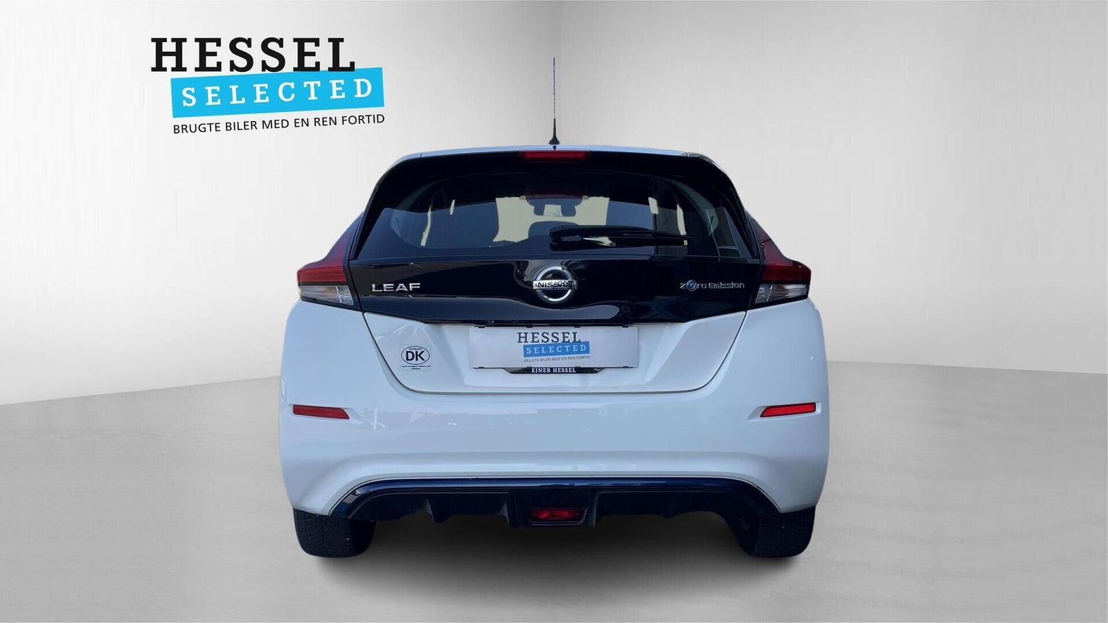 Hvid Nissan Leaf fra 2022