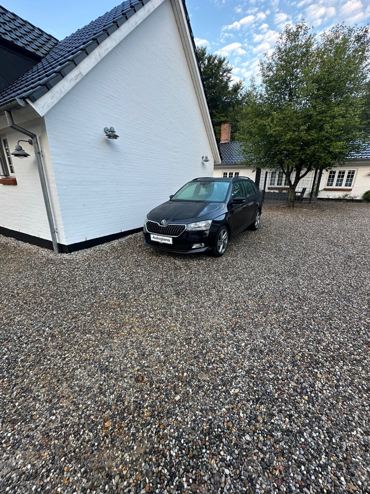 Sort Skoda Fabia fra 2019