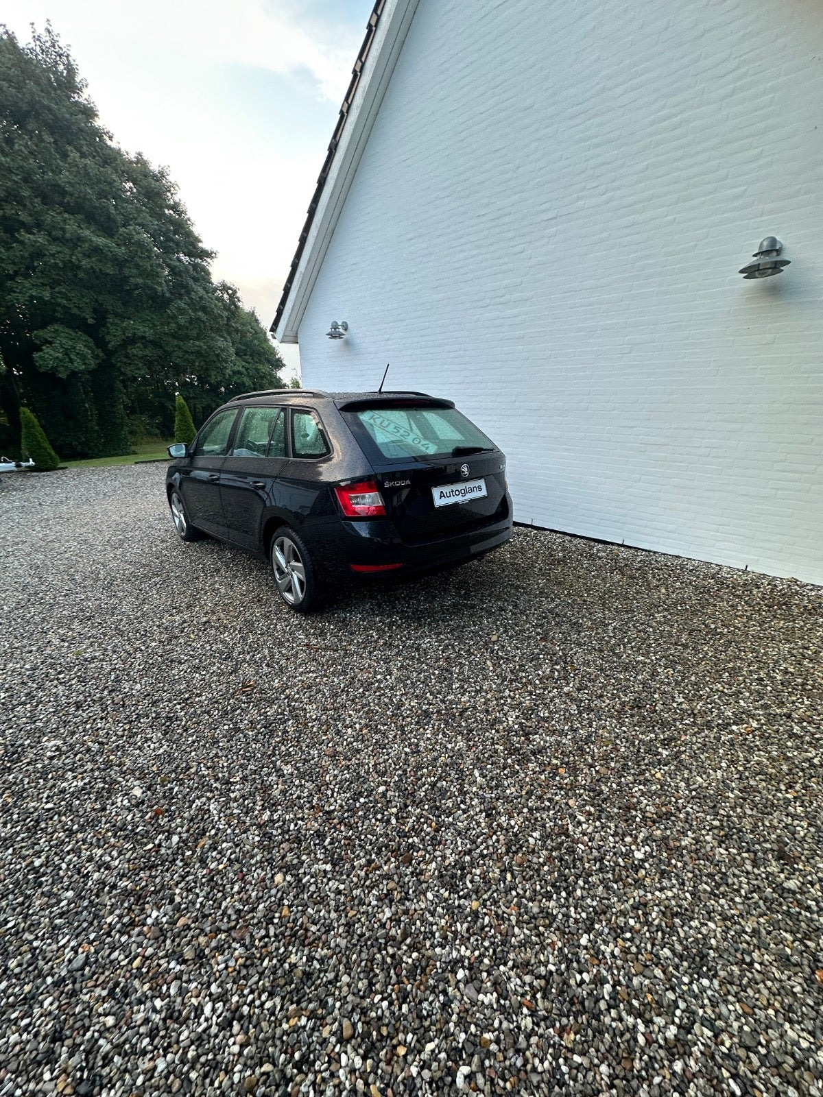 Sort Skoda Fabia fra 2019