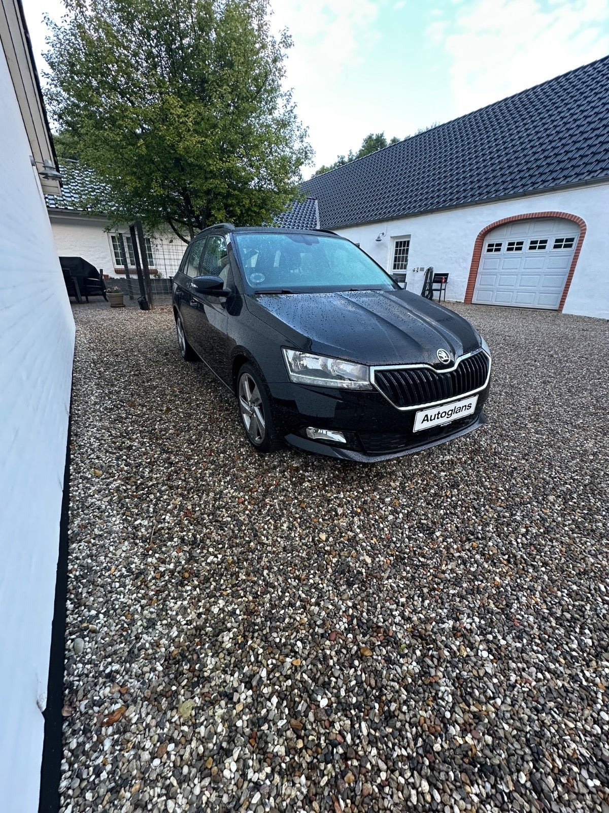 Sort Skoda Fabia fra 2019