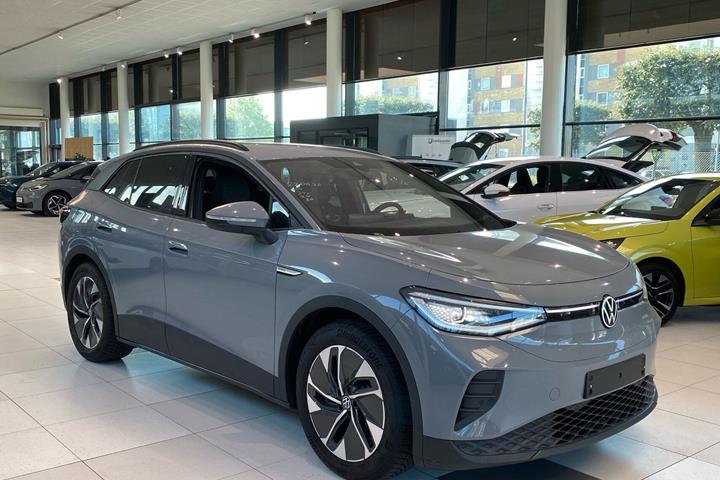 Grå VW ID.4 fra 2023