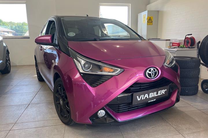 Lilla Toyota Aygo fra 2018