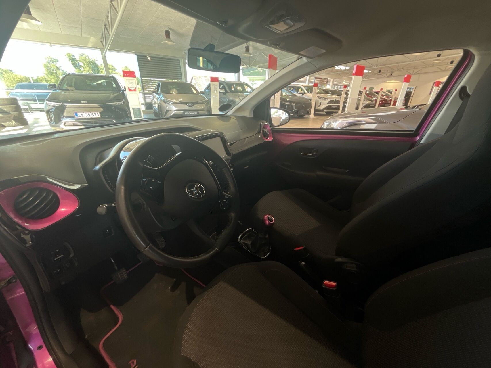 Lilla Toyota Aygo fra 2018