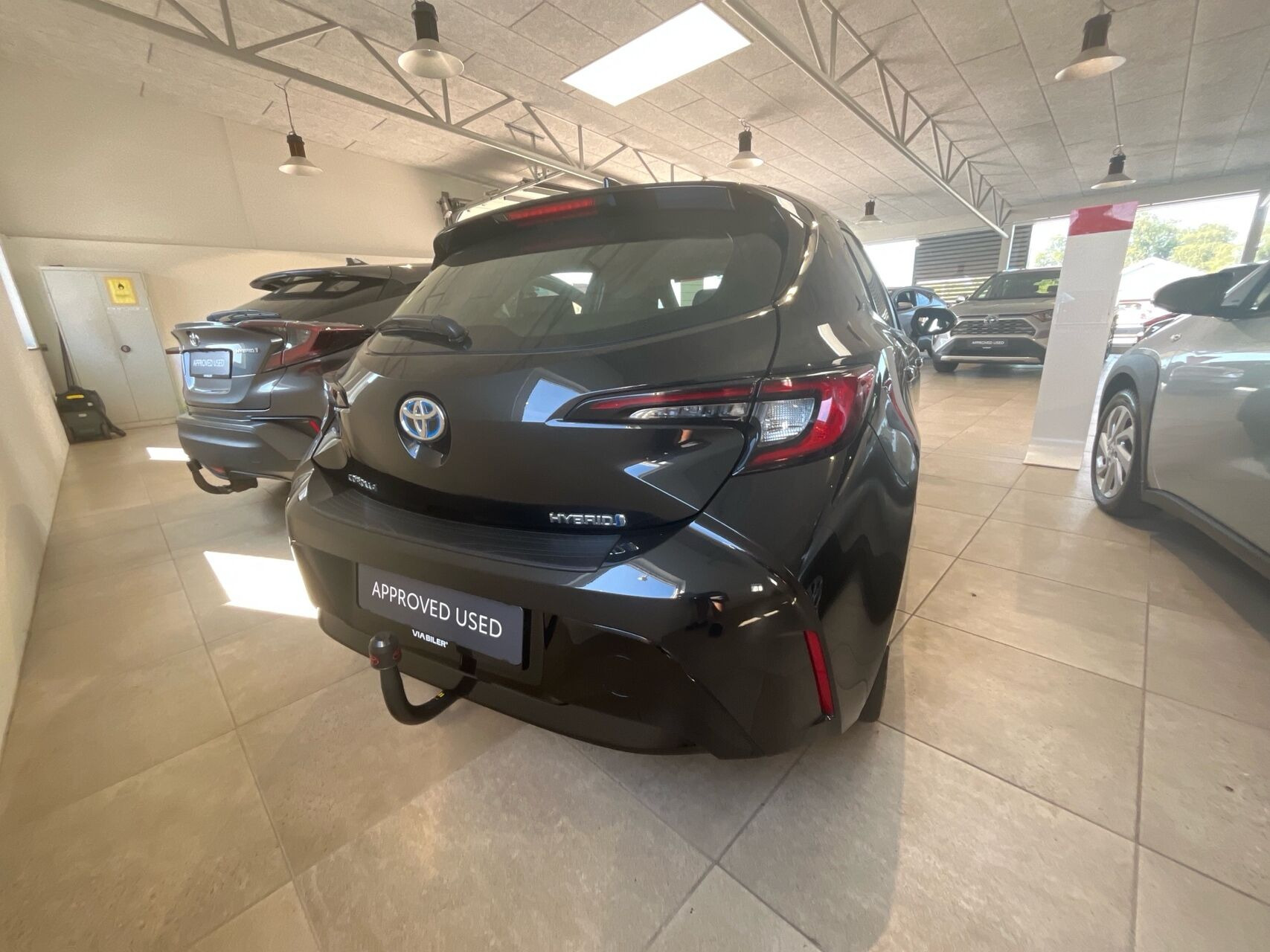 Sort Toyota Corolla fra 2023