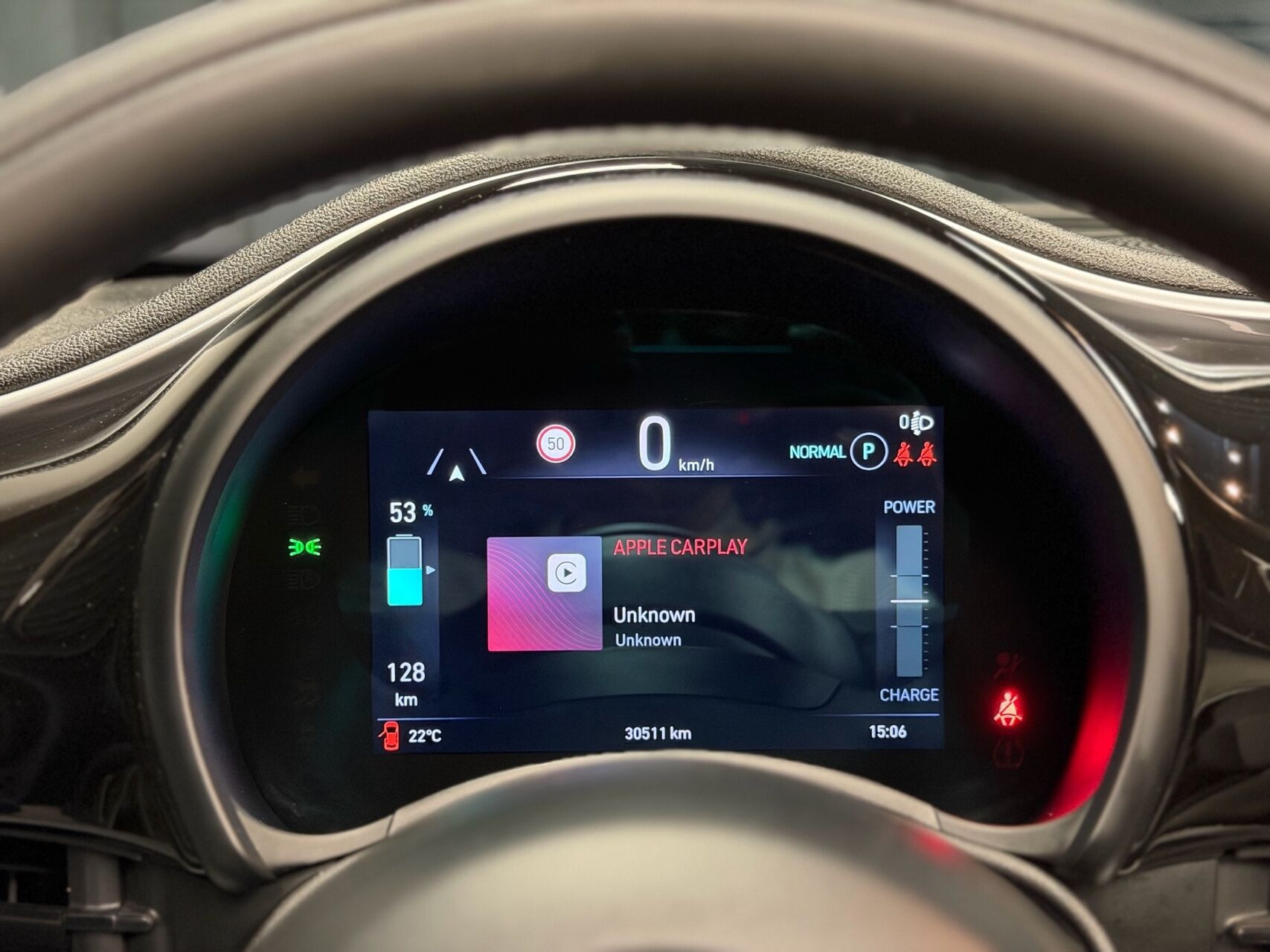 Sort Fiat 500e fra 2022