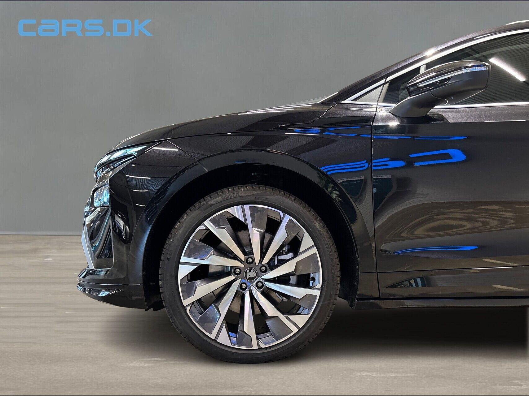 Sort Skoda Enyaq fra 2026