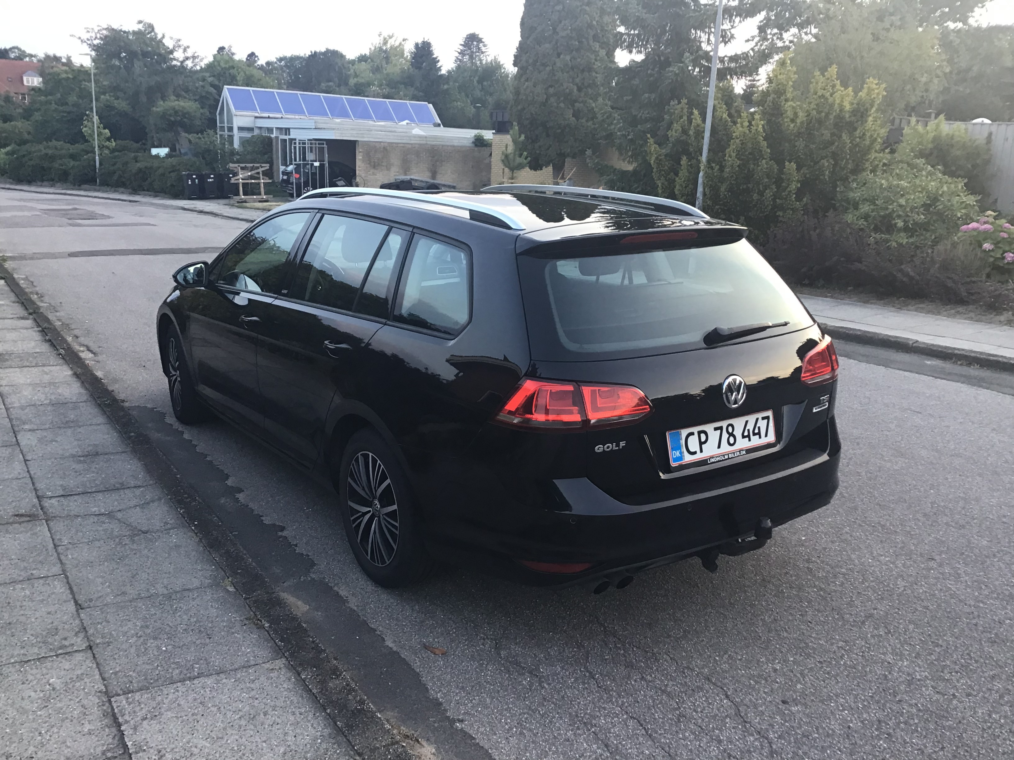 Sort VW Golf fra 2016