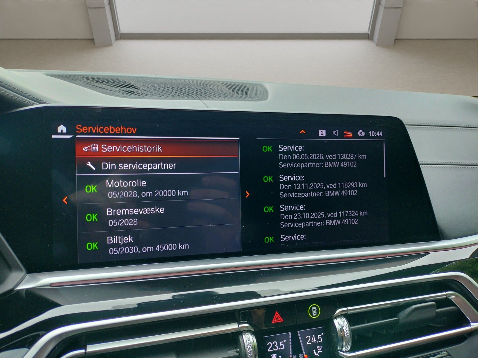Sort BMW X5 fra 2019