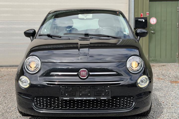 Sort Fiat 500 fra 2018