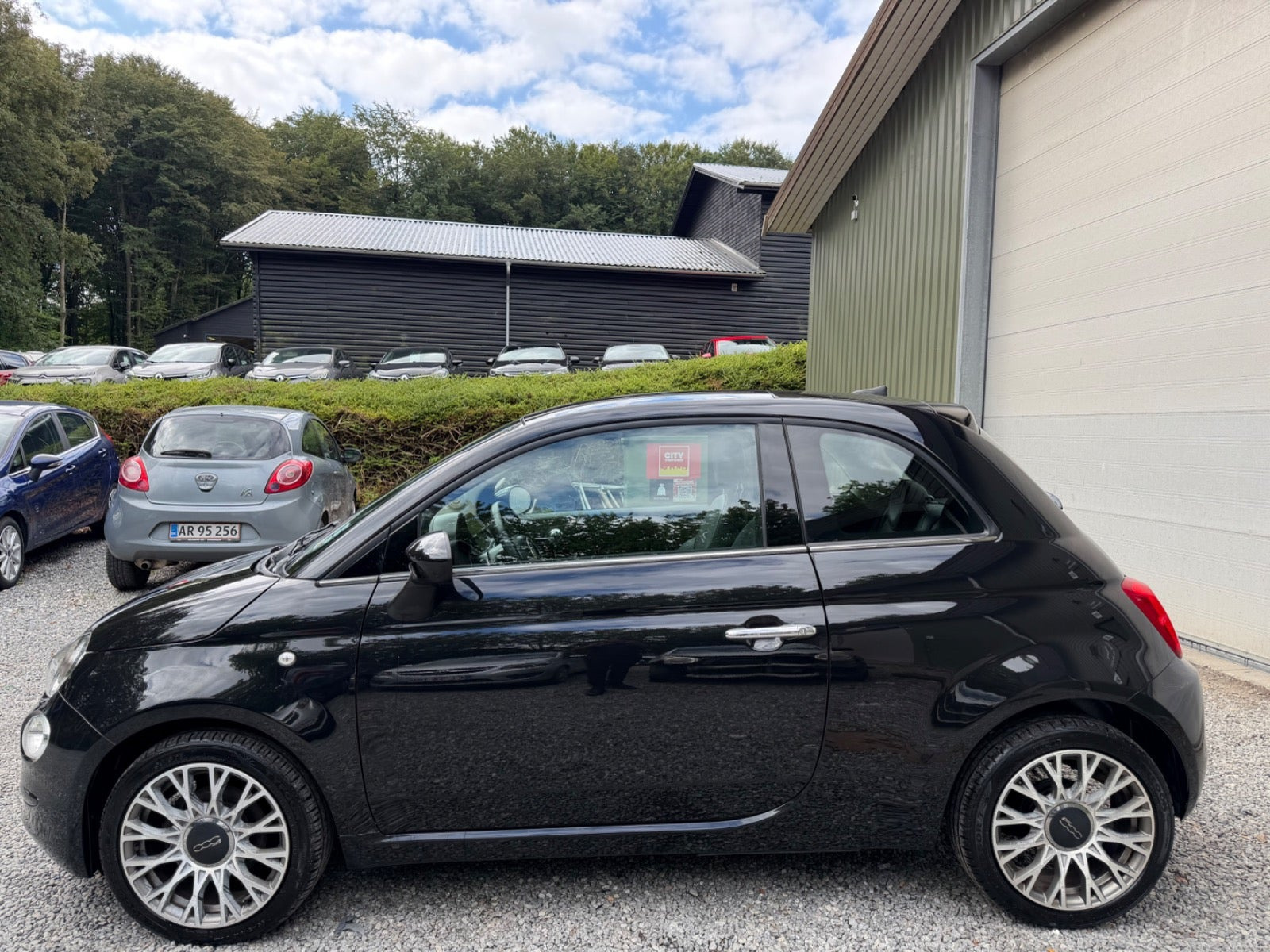 Sort Fiat 500 fra 2018