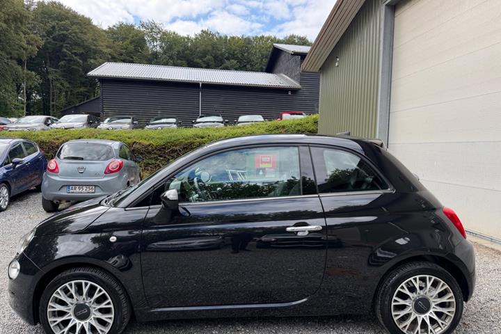 Sort Fiat 500 fra 2018